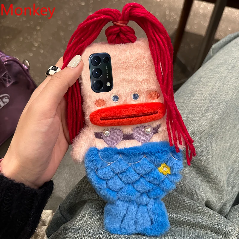 Oppo A78 - Etui na telefon 3D Cute Plush